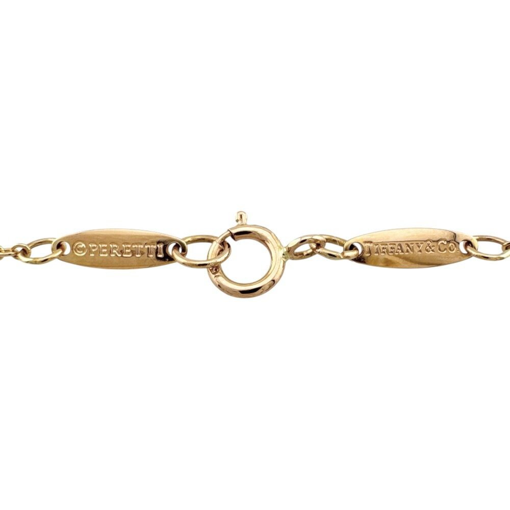 TIFFANY 18k Gold Diamond Necklace - Picture 6 of 7